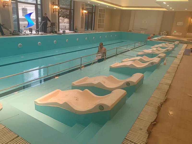 上海室內泳池改造膠膜鋪裝